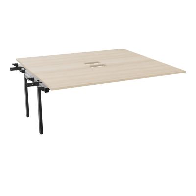CONECT BENCH SUIVANT L180XP165CM-MONOPLAT EP25MM SANS TRAPPES RZ-PIET INTERM. CARRE SG