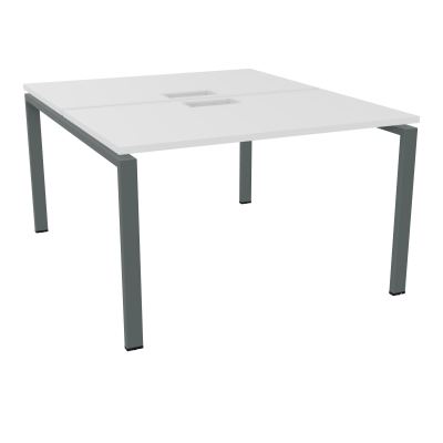 CONECT BUR BENCH L120XP142CM-2 PL25MM +DECOUPE MG-PIET ARCHE RECT FX SU