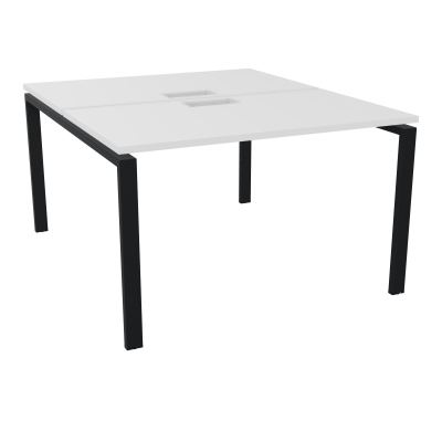 CONECT BUR BENCH L120XP142CM-2 PL25MM +DECOUPE MG-PIET ARCHE RECT FX ZP