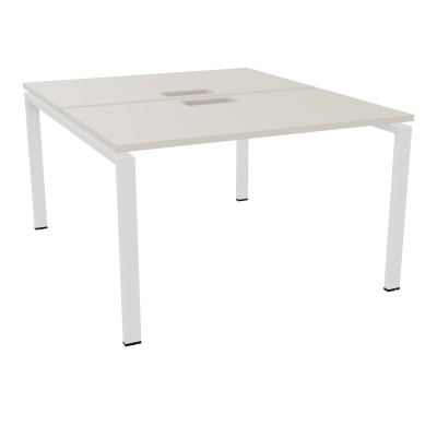 BUR BENCH CONECT L120XP142CM-2 PL25MM +DECOUPE -PIET ARCHE RECT FX N5 SO