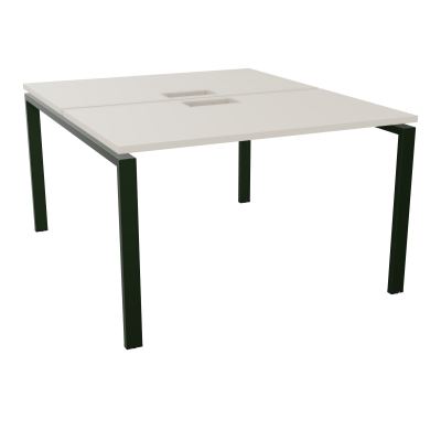 BUR BENCH CONECT L120XP142CM-2 PL25MM +DECOUPE -PIET ARCHE RECT FX N5 ST
