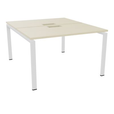 BUR BENCH CONECT L120XP142CM-2 PL25MM +DECOUPE -PIET ARCHE RECT FX N6 ZC