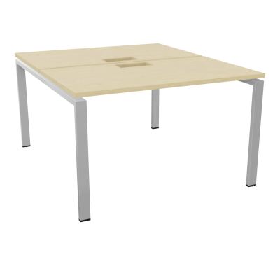 BUR BENCH CONECT L120XP142CM-2 PL25MM +DECOUPE -PIET ARCHE RECT FX N8 SA