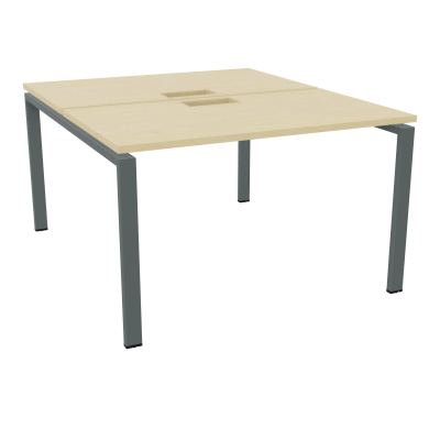 BUR BENCH CONECT L120XP142CM-2 PL25MM +DECOUPE -PIET ARCHE RECT FX N8 SU