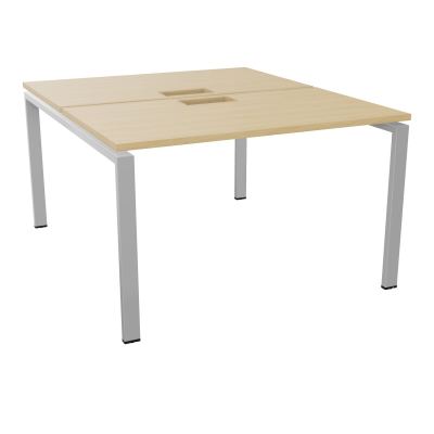 BUR BENCH CONECT L120XP142CM-2 PL25MM +DECOUPE -PIET ARCHE RECT FX   R1 SA