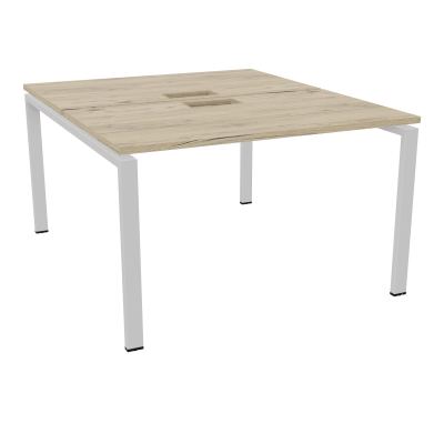 CONECT BUR BENCH L120XP142CM-2 PL25MM +DECOUPE R3-PIET ARCHE RECT FX SD
