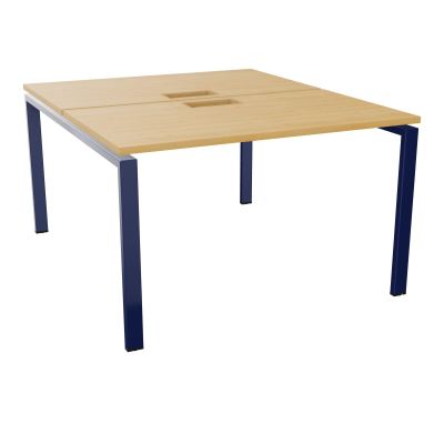 BUR BENCH CONECT L120XP142CM-2 PL25MM +DECOUPE -PIET ARCHE RECT FX   R5 X4