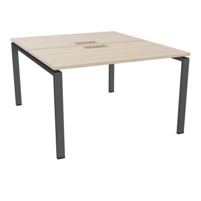 CONECT BUR BENCH L120XP142CM-2 PL25MM +DECOUPE RZ-PIET ARCHE RECT FX SC