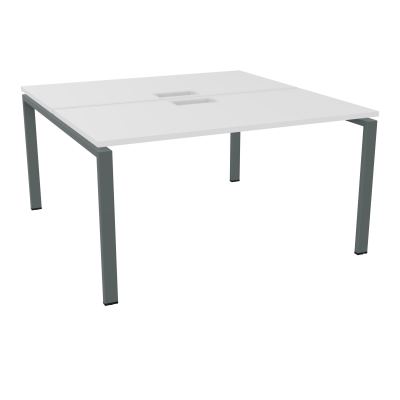 CONECT BUR BENCH L140XP142CM-2 PL25MM +DECOUPE MG-PIET ARCHE RECT FX SU