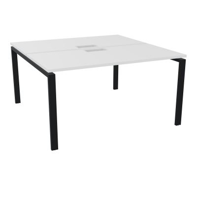 CONECT BUR BENCH L140XP142CM-2 PL25MM +DECOUPE MG-PIET ARCHE RECT FX ZP