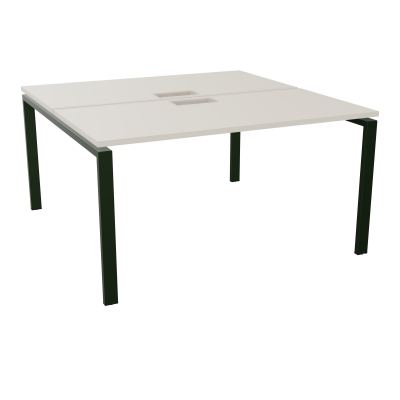 BUR BENCH CONECT L140XP142CM-2 PL25MM +DECOUPE -PIET ARCHE RECT FX N5 ST