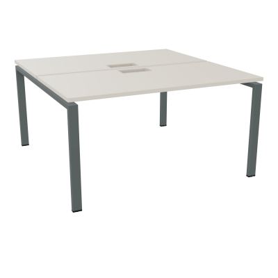 BUR BENCH CONECT L140XP142CM-2 PL25MM +DECOUPE -PIET ARCHE RECT FX N5 SU