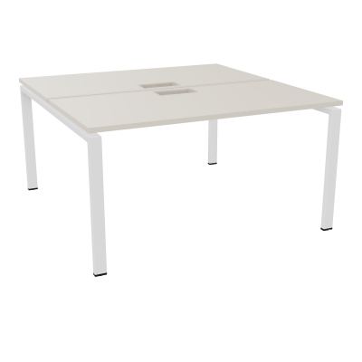 BUR BENCH CONECT L140XP142CM-2 PL25MM +DECOUPE -PIET ARCHE RECT FX N5 ZO