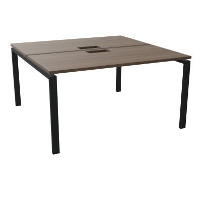BUR BENCH CONECT L140XP142CM-2 PL25MM +DECOUPE -PIET ARCHE RECT FX N6 ZP