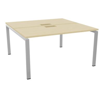 BUR BENCH CONECT L140XP142CM-2 PL25MM +DECOUPE -PIET ARCHE RECT FX N8 SA