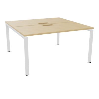 BUR BENCH CONECT L140XP142CM-2 PL25MM +DECOUPE -PIET ARCHE RECT FX   R1 SO