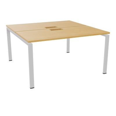 BUR BENCH CONECT L140XP142CM-2 PL25MM +DECOUPE -PIET ARCHE RECT FX   R5 SD