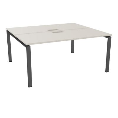 BUR BENCH CONECT L160XP142CM-2 PL25MM +DECOUPE -PIET ARCHE RECT FX N5 SC
