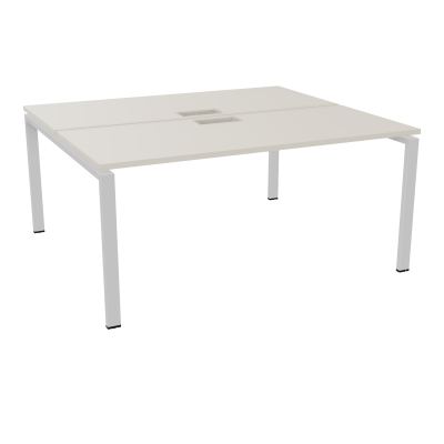 BUR BENCH CONECT L160XP142CM-2 PL25MM +DECOUPE -PIET ARCHE RECT FX N5 SD