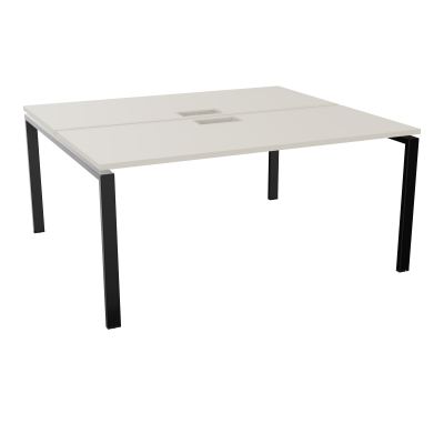 BUR BENCH CONECT L160XP142CM-2 PL25MM +DECOUPE -PIET ARCHE RECT FX N5 SG
