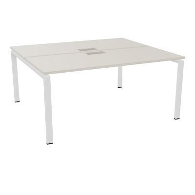 BUR BENCH CONECT L160XP142CM-2 PL25MM +DECOUPE -PIET ARCHE RECT FX N5 SO