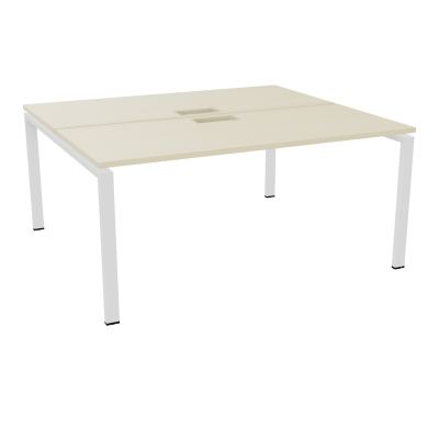 BUR BENCH CONECT L160XP142CM-2 PL25MM +DECOUPE -PIET ARCHE RECT FX N5 ZC