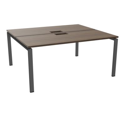 BUR BENCH CONECT L160XP142CM-2 PL25MM +DECOUPE -PIET ARCHE RECT FX N6 SC