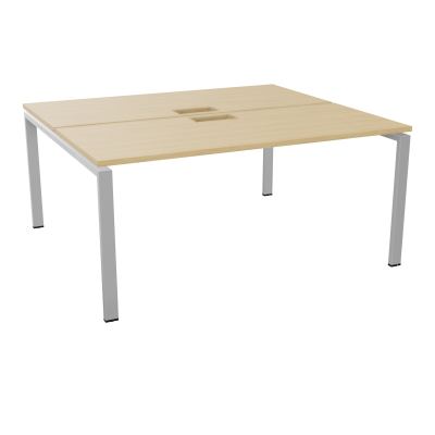 BUR BENCH CONECT L160XP142CM-2 PL25MM +DECOUPE -PIET ARCHE RECT FX   R1 SA
