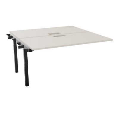 BUR BENCH SUIVANT CONECT L140XP142CM-2 PL 25MM +DECOUPE -PIET ARCHE RECT FX N5 SG