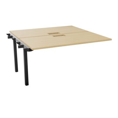 BUR BENCH SUIVANT CONECT L140XP142CM-2 PL 25MM +DECOUPE -PIET ARCHE RECT FX   R1 SG
