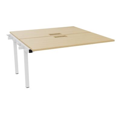 BUR BENCH SUIVANT CONECT L140XP142CM-2 PL 25MM +DECOUPE -PIET ARCHE RECT FX   R1 ZO