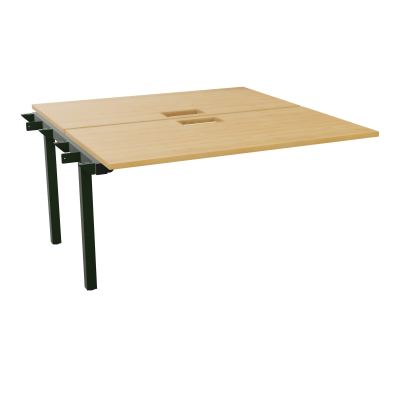 BUR BENCH SUIVANT CONECT L140XP142CM-2 PL 25MM +DECOUPE -PIET ARCHE RECT FX   R5 ST