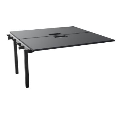 BUR BENCH SUIVANT CONECT L140XP142CM-2 PL 25MM +DECOUPE -PIET ARCHE RECT FX   R9 SG