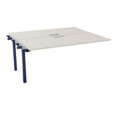 BUR BENCH SUIVANT CONECT L160XP142CM-2 PL 25MM +DECOUPE -PIET ARCHE RECT FX N5 X4