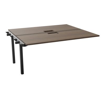 BUR BENCH SUIVANT CONECT L160XP142CM-2 PL 25MM +DECOUPE -PIET ARCHE RECT FX N6 SG