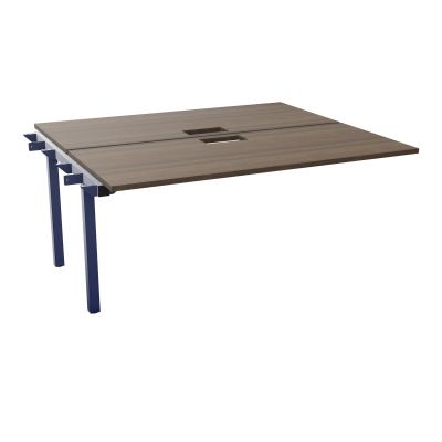 BUR BENCH SUIVANT CONECT L160XP142CM-2 PL 25MM +DECOUPE -PIET ARCHE RECT FX N6 X4