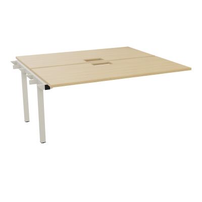 BUR BENCH SUIVANT CONECT L160XP142CM-2 PL 25MM +DECOUPE -PIET ARCHE RECT FX   R1 ZC
