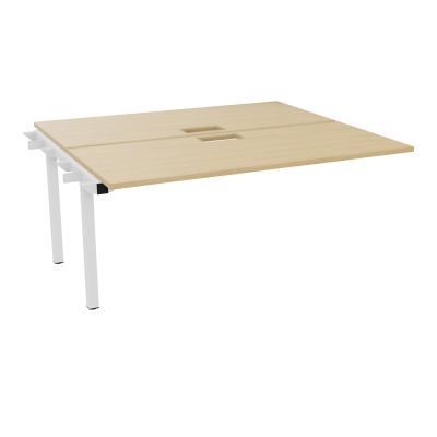 BUR BENCH SUIVANT CONECT L160XP142CM-2 PL 25MM +DECOUPE -PIET ARCHE RECT FX   R1 ZO
