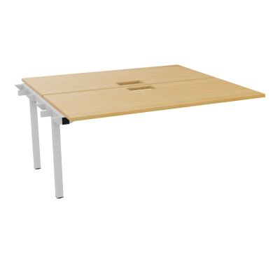 BUR BENCH SUIVANT CONECT L160XP142CM-2 PL 25MM +DECOUPE -PIET ARCHE RECT FX   R5 SD