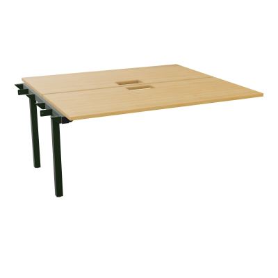 BUR BENCH SUIVANT CONECT L160XP142CM-2 PL 25MM +DECOUPE -PIET ARCHE RECT FX   R5 ST
