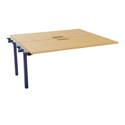 BUR BENCH SUIVANT CONECT L160XP142CM-2 PL 25MM +DECOUPE -PIET ARCHE RECT FX   R5 X4