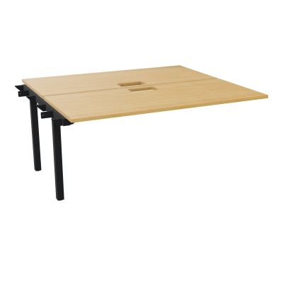 BUR BENCH SUIVANT CONECT L160XP142CM-2 PL 25MM +DECOUPE -PIET ARCHE RECT FX   R5 ZP