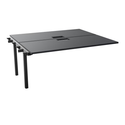 BUR BENCH SUIVANT CONECT L160XP142CM-2 PL 25MM +DECOUPE -PIET ARCHE RECT FX   R9 SG