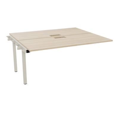 BUR BENCH SUIVANT CONECT L160XP142CM-2 PL 25MM +DECOUPE -PIET ARCHE RECT FX RZ ZC