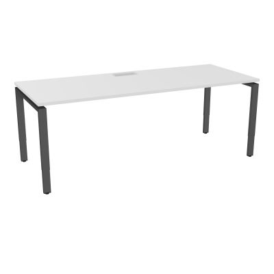 CONECT T. RECT 200X80 PERCE TRAPPE PIED RH RECT + GOULOTTE MG SC
