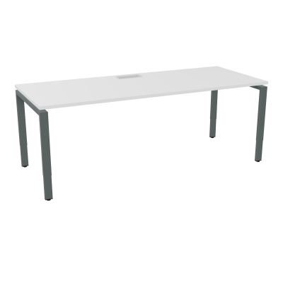 CONECT T. RECT 200X80 PERCE TRAPPE PIED RH RECT + GOULOTTE MG SU