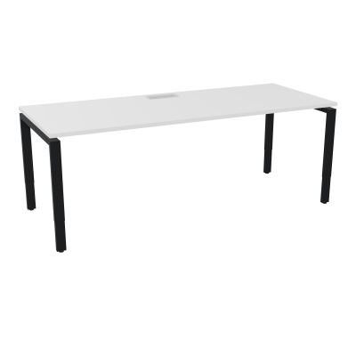 CONECT T. RECT 200X80 PERCE TRAPPE PIED RH RECT + GOULOTTE MG ZP