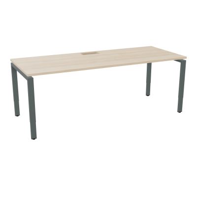 CONECT T. RECT 200X80 PERCE TRAPPE PIED RH RECT + GOULOTTE RZ SU