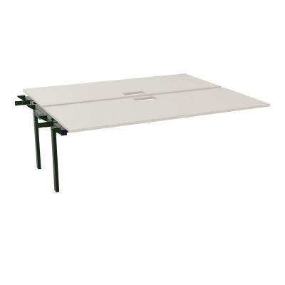 CONECT BUR BENCH SUI 200X165PERCE TRAPPE PIED FIXE RECT INTERMEDIAIRE + GOULOTTE N5 ST
