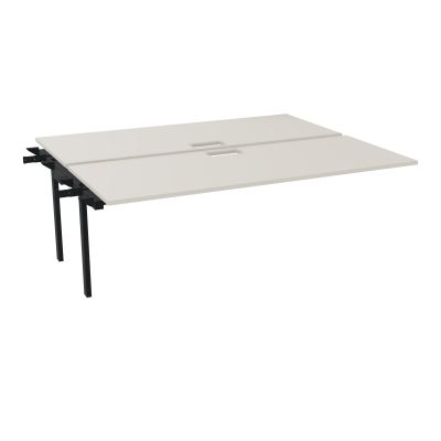 CONECT BUR BENCH SUI 200X165PERCE TRAPPE PIED FIXE RECT INTERMEDIAIRE + GOULOTTE N5 ZP
